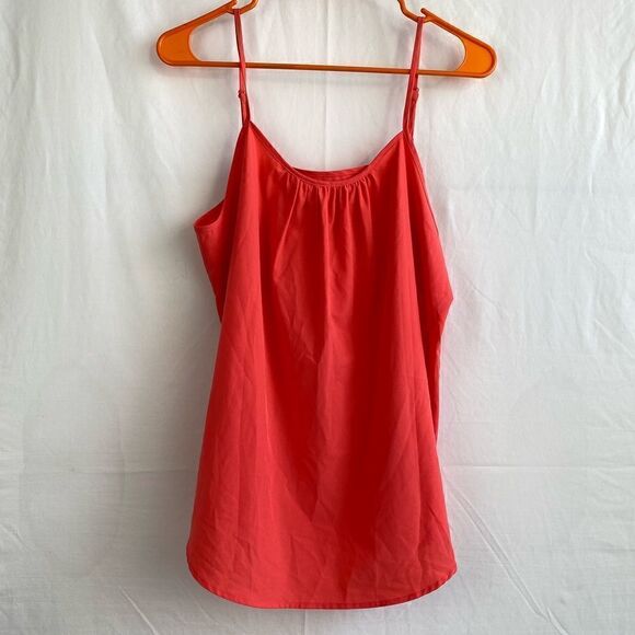 Time and Tru orange flowy tank - Picture 3 of 9